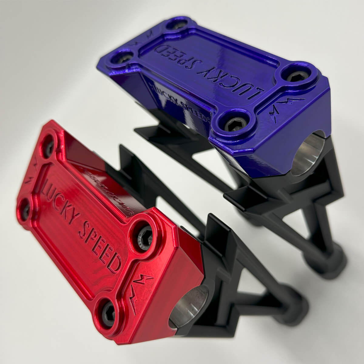 Complete Lightning Strike Riser And Moto Bar Kit For FXLRS - Lucky Speed Shop