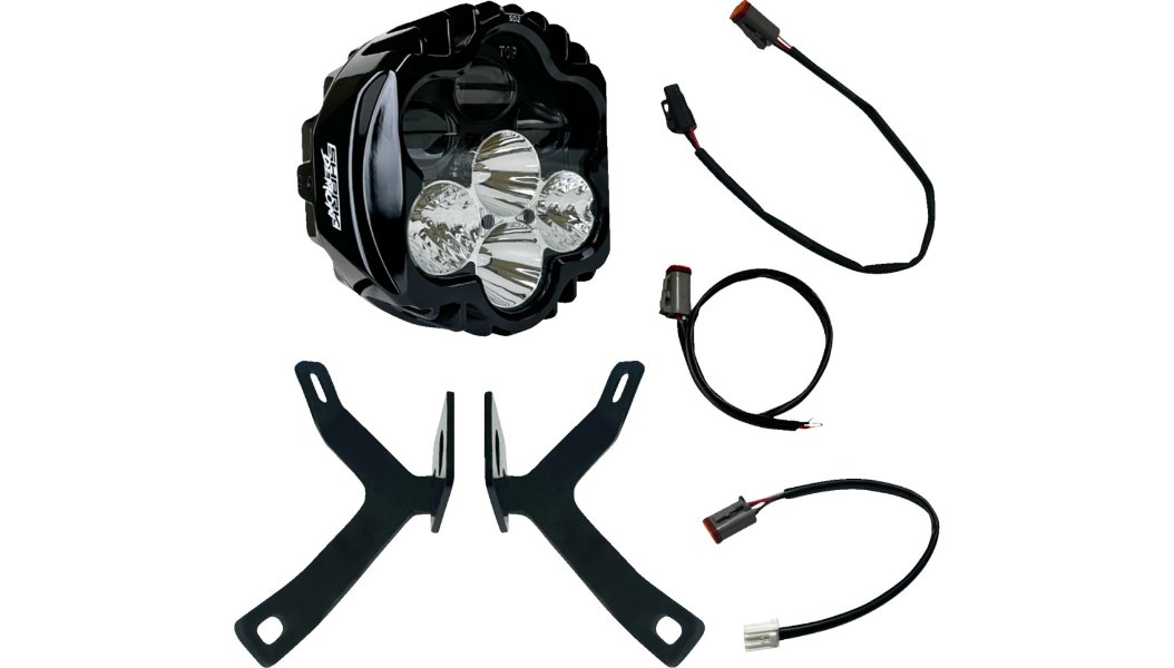 Custom Dynamics Shark Demon® LED Headlight Kit For Road Warrior Fairings - Lucky Speed Shop