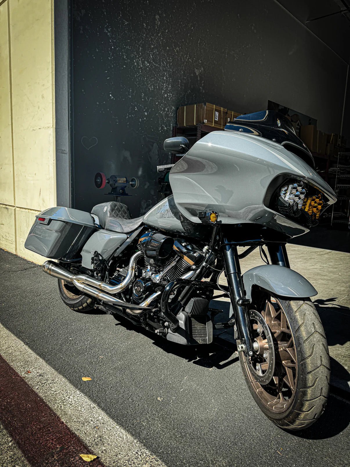 SP Concepts 2017 - 2024 M8 Bagger - Mid Length “ELSINORE” - EXHAUST - Lucky Speed Shop