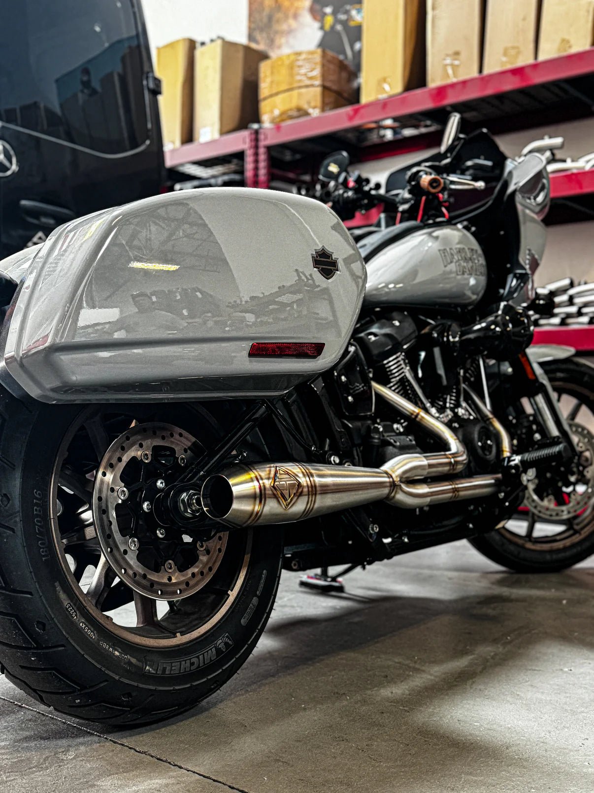 SP Concepts 2018 - 2024 M8 Softail Mid Length “ELSINORE” - Lucky Speed Shop