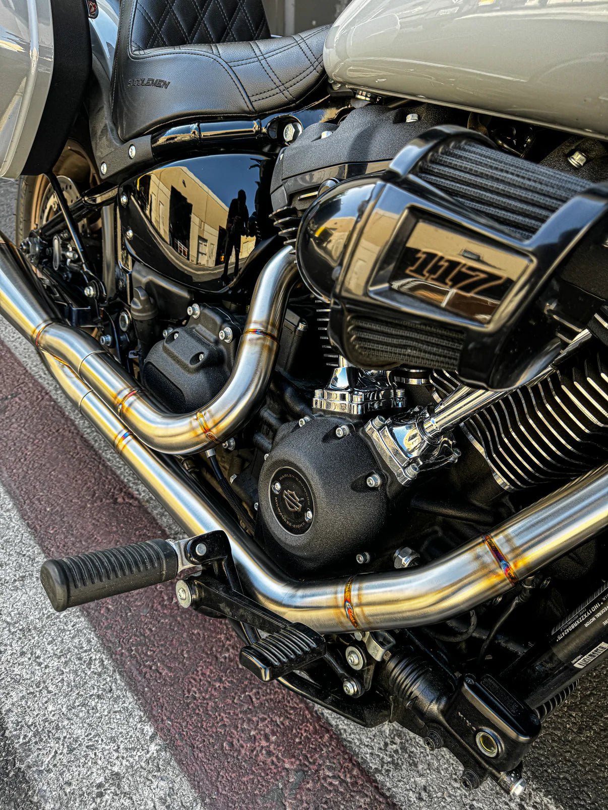 SP Concepts 2018 - 2024 M8 Softail Mid Length “ELSINORE” - Lucky Speed Shop