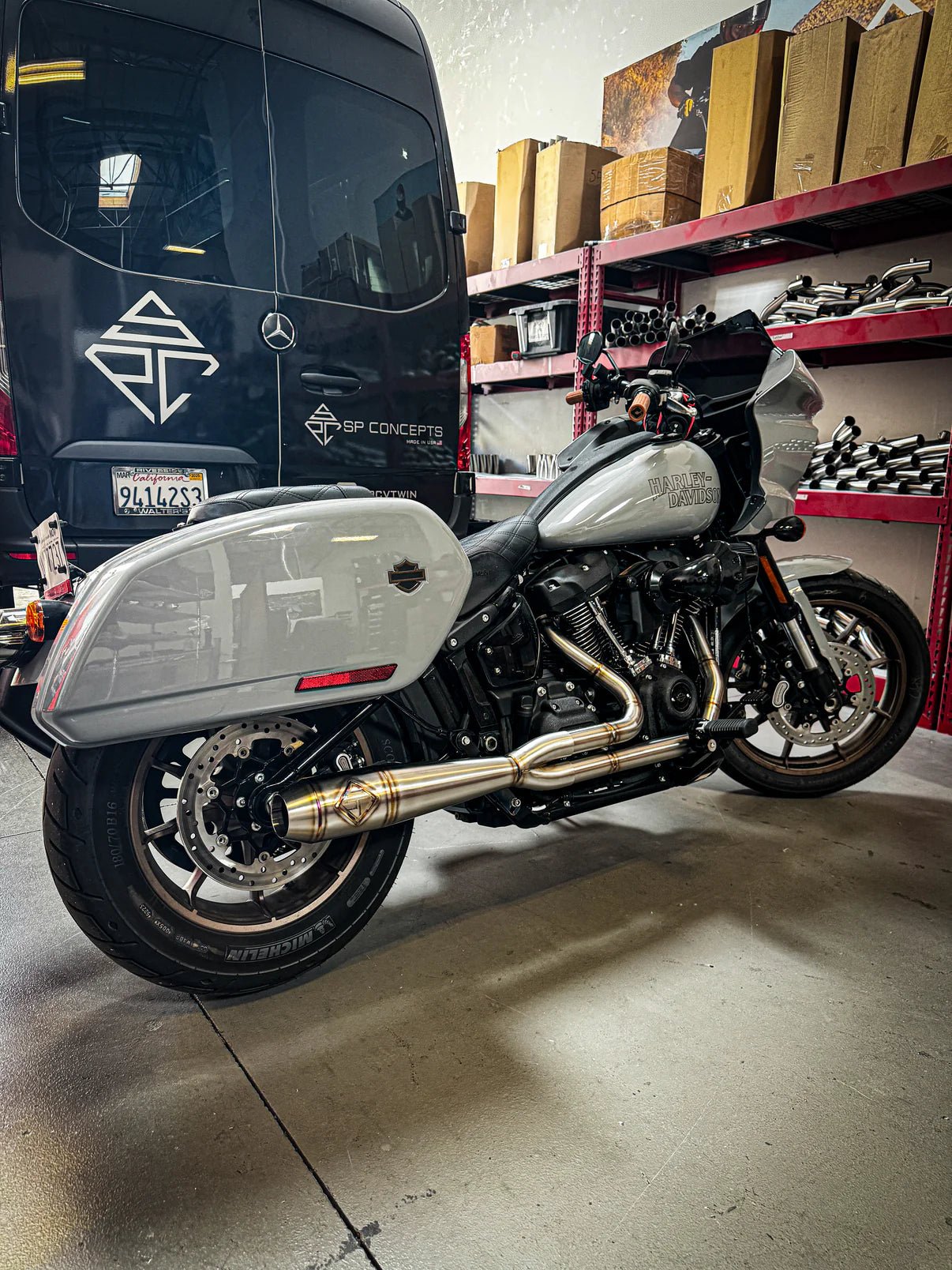 SP Concepts 2018 - 2024 M8 Softail Mid Length “ELSINORE” - Lucky Speed Shop
