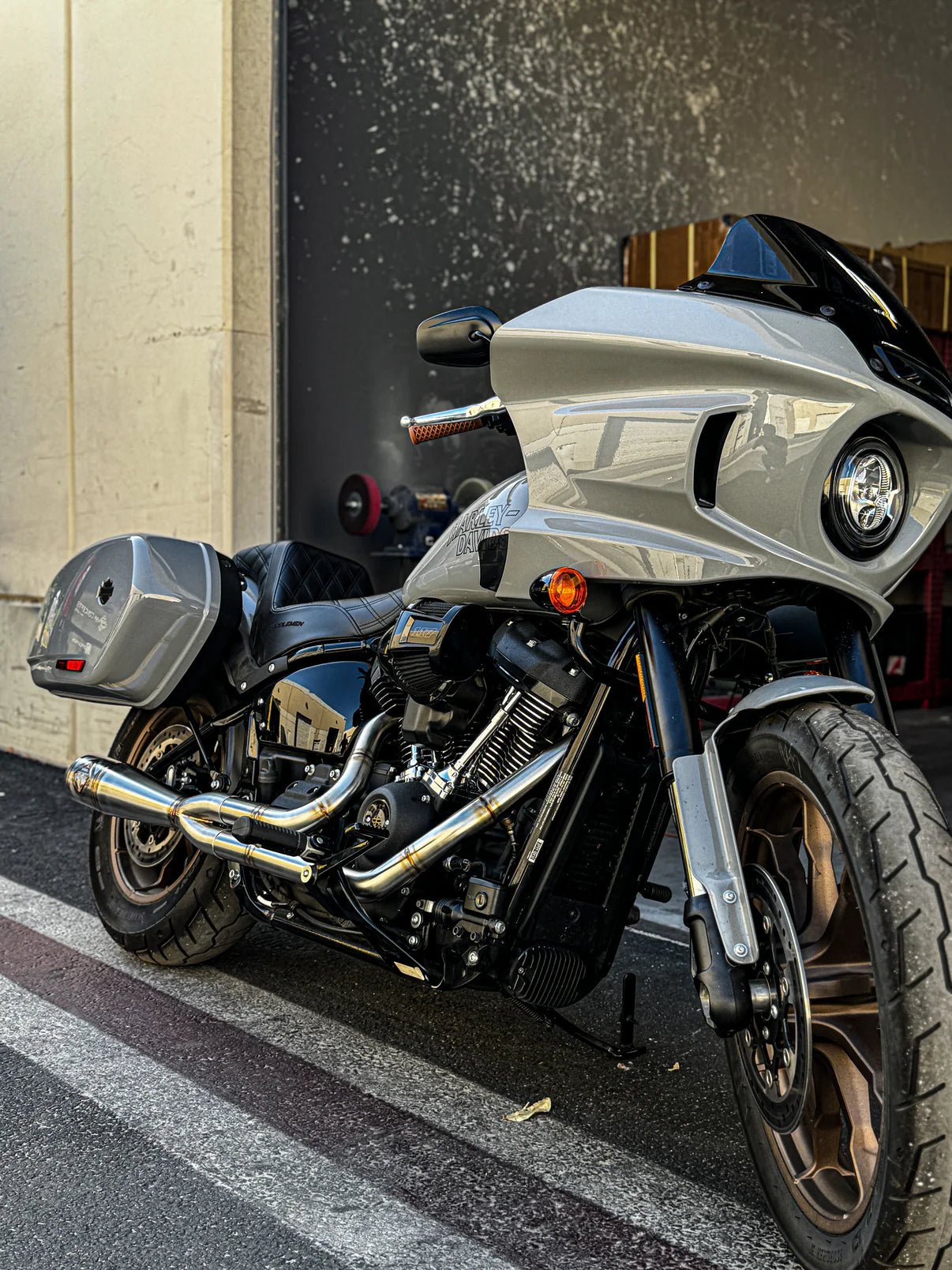 SP Concepts 2018 - 2024 M8 Softail Mid Length “ELSINORE” - Lucky Speed Shop