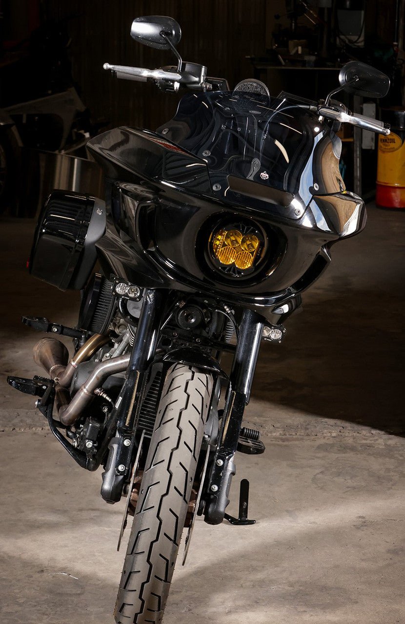 2022 Softail Low Rider ST Baja Designs LP4 Headlight Harness (FXLRST Only) - Guerrilla Cables - Lucky Speed Shop