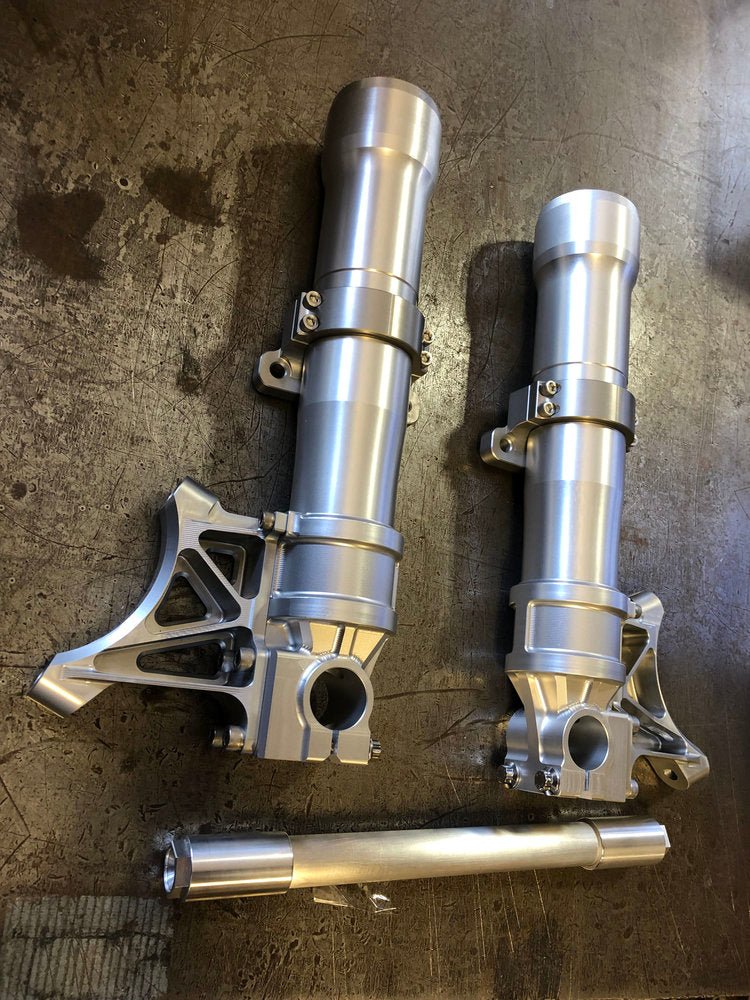 Alloy Art Next Gen 49mm Lower Fork Legs - Front Suspension - Alloy Art - Lucky Speed Shop