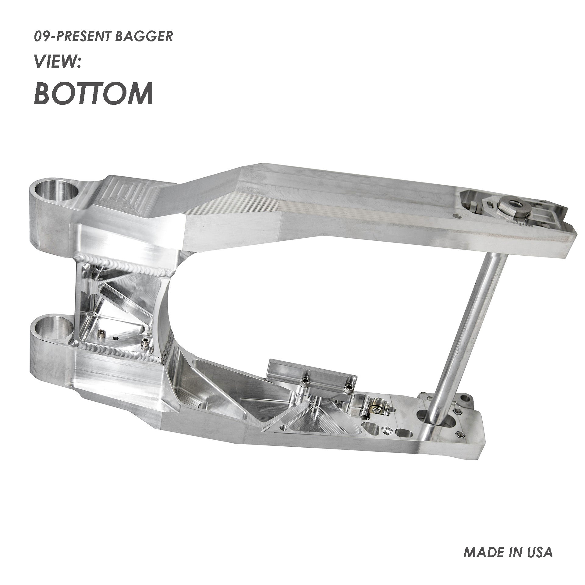 Alloy Art "The Swinger" Swingarm Bagger & FXR - Swingarms - Alloy Art - Lucky Speed Shop