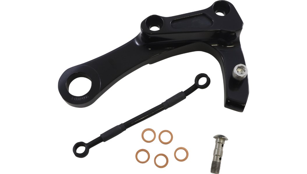 Arlen Ness Rear Caliper Bracket For M8 Softail - Calipers & brackets - Arlen Ness - Lucky Speed Shop