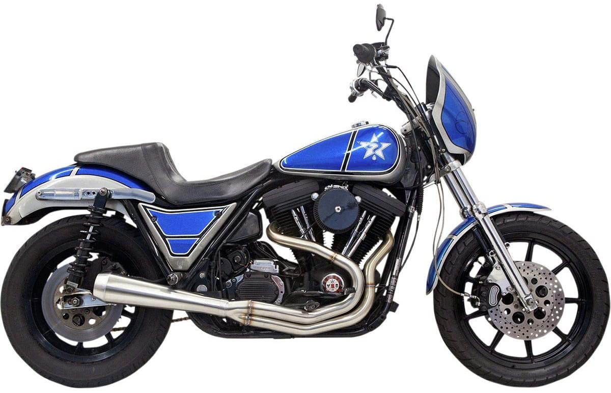 Bassani Road Rage III FXR Exhaust System Stainless Steel - EXHAUST - Drag Specialties - Lucky Speed Shop
