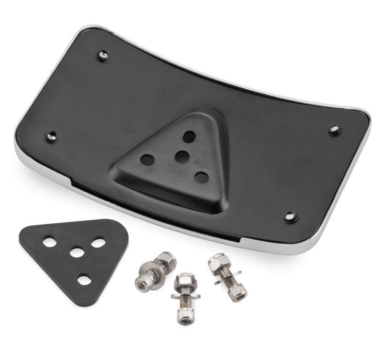 Biker's Choice 2-Piece Curved License Plate Frame - Vehicle Parts & Accessories - TUCKER - Lucky Speed Shop