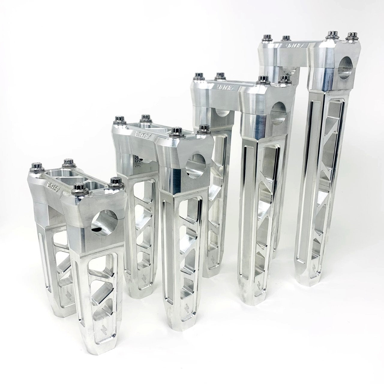 Boosted Brad Version 2 Straight Destroyer Risers - Risers - Boosted Brad - Lucky Speed Shop