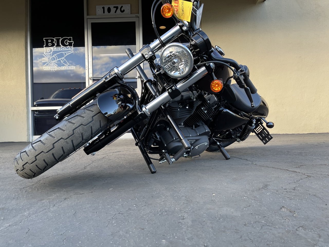 Bungking Sportster Sky Scraper Crashbar - Crash Bars - Bungking - Lucky Speed Shop