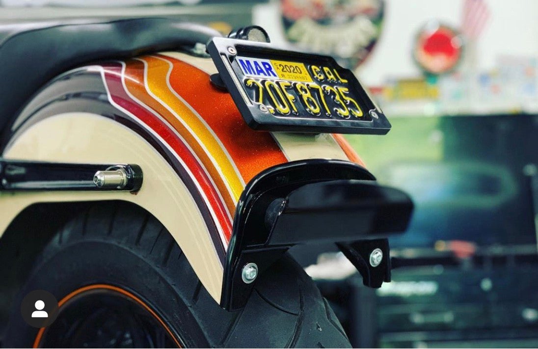 Bungking Squish Plate For Dyna and Sportster Models - Bungking - Lucky Speed Shop