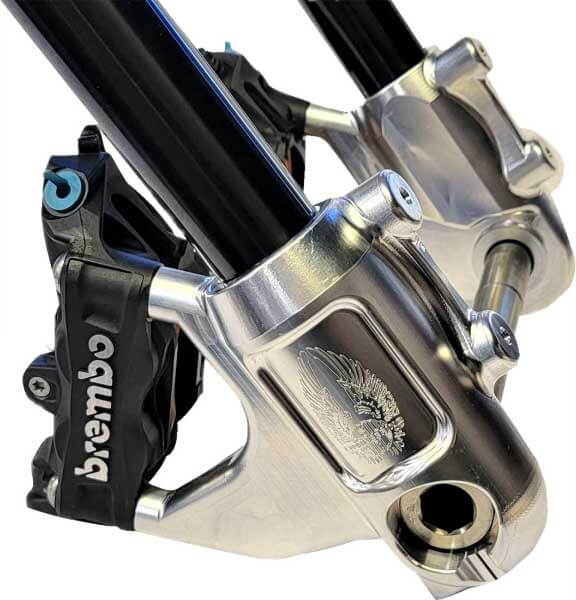 CCERB43 - Front Radial Brackets For 43mm Inverted Fork Tubes - BRAKES - Lucky Speed Shop - Lucky Speed Shop