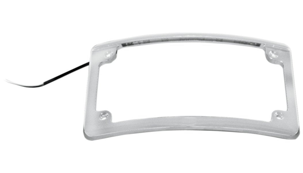 Custom Dynamics LED License Plate Frame - Drag Specialties - Lucky Speed Shop