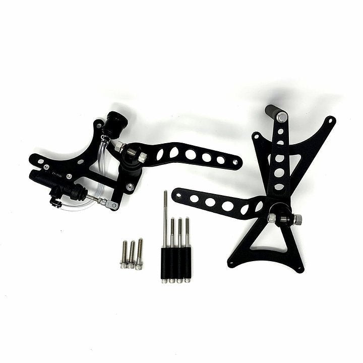 Death Metal Racing - 2018-up Softail Mid Controls - Shift & Brake arms - Boosted Brad - Lucky Speed Shop