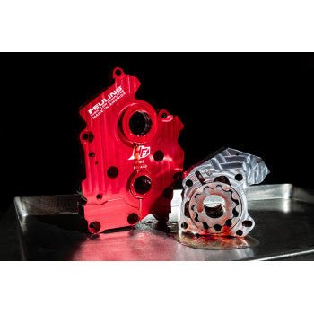 Feuling Cam Support Plate - HiFlow Camplate - M8 - Camchest - Feuling - Lucky Speed Shop