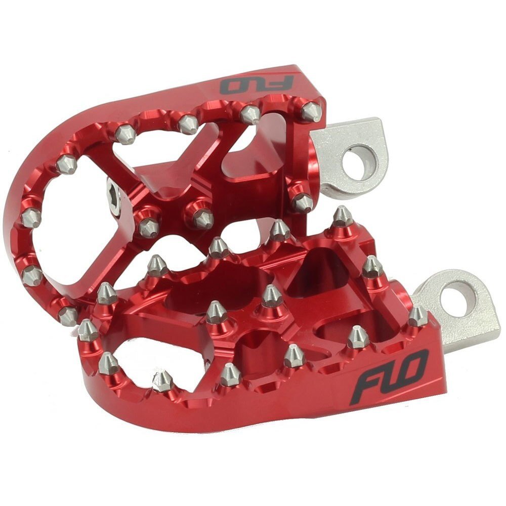 FLO Motorsports Moto Style Foot Pegs - Footpegs & Floorboards - Flo Motorsports - Lucky Speed Shop