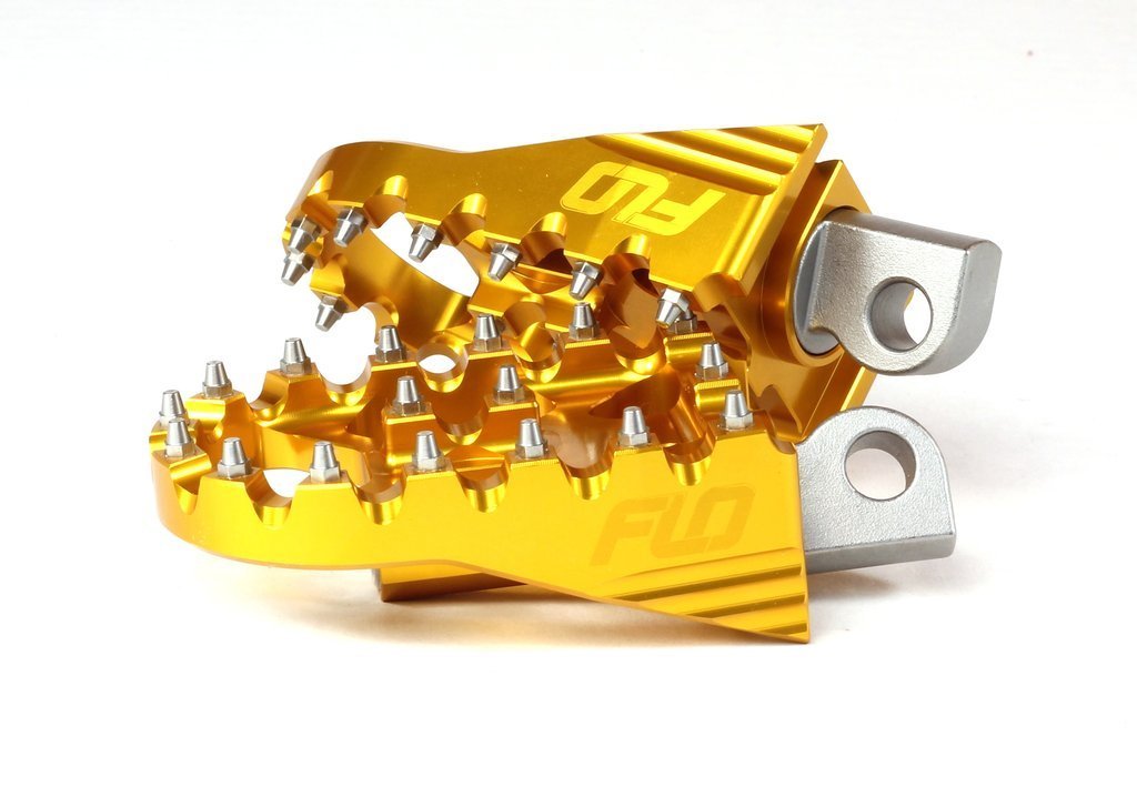 FLO Motorsports Moto Style Foot Pegs - Footpegs & Floorboards - Flo Motorsports - Lucky Speed Shop