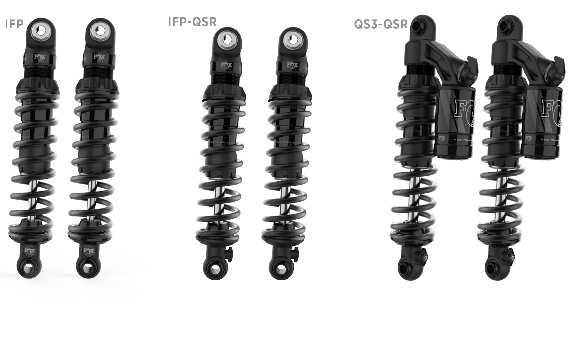 FOX QS3-QSR SHOCKS FOR DYNA - Rear Suspension - Fox - Lucky Speed Shop