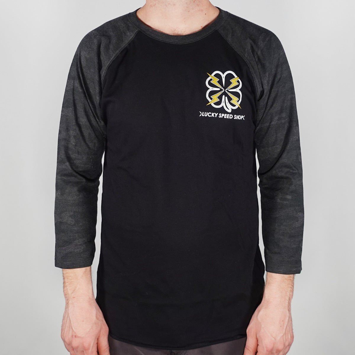 "High Sierra "Baseball Tee - Night Ops Camo - Mens Casual - Lucky Speed Shop - Lucky Speed Shop