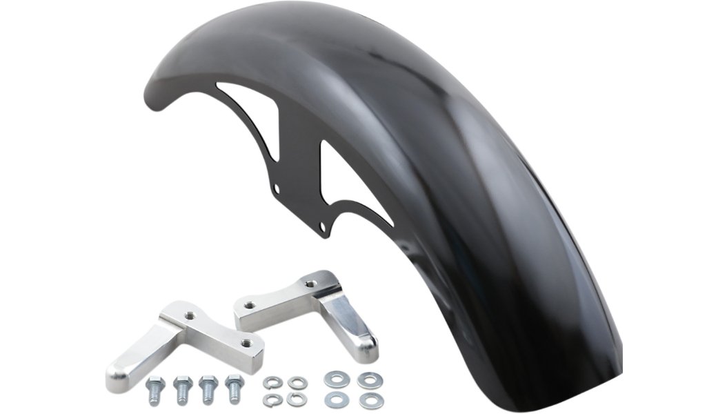 Klock Werks P-Tom Hugger Front Fender For Early Dyna - Drag Specialties - Lucky Speed Shop