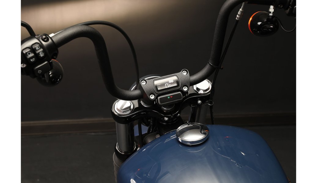 Koso Softail Digital Gauge - Drag Specialties - Lucky Speed Shop