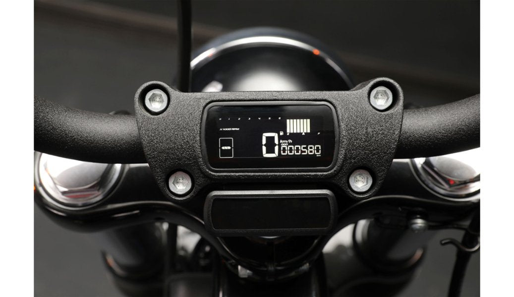 Koso Softail Digital Gauge - Drag Specialties - Lucky Speed Shop