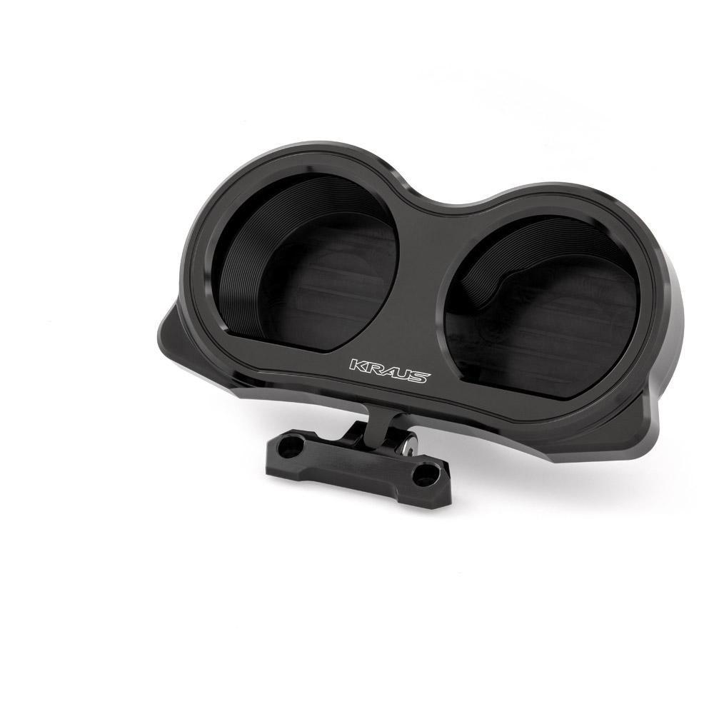 KRAUS BILLET GAUGE BEZEL - Gauge Relocation - Kraus Moto - Lucky Speed Shop