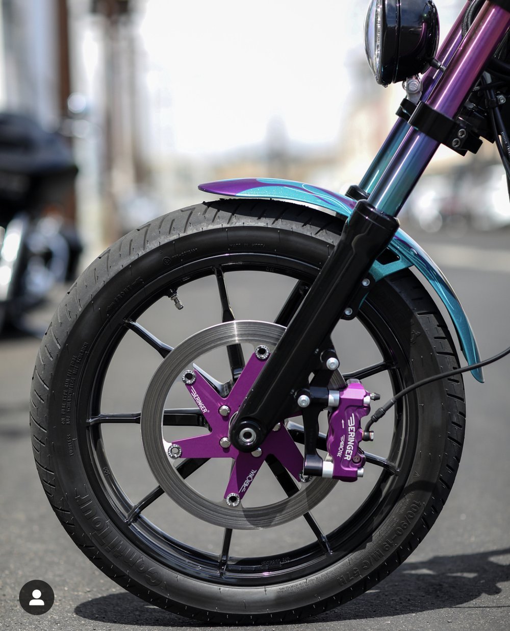 Kraus front axial to radial caliper mounts - Calipers & brackets - Kraus Moto - Lucky Speed Shop