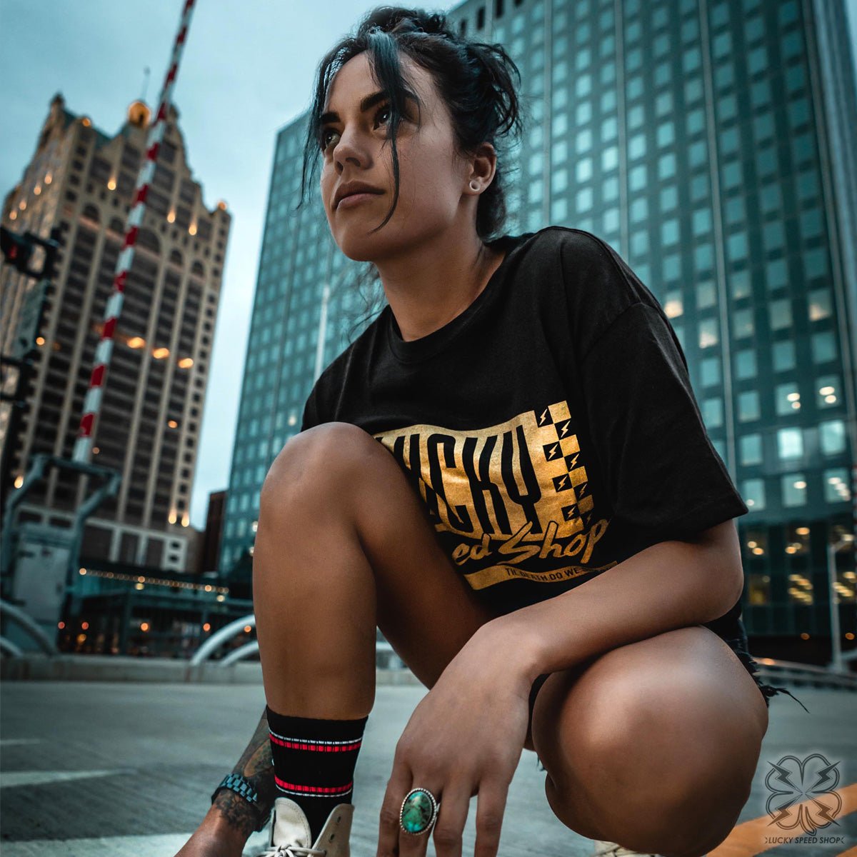 LSS Race Day! Tee - Mens Casual - Lucky Speed Shop - Lucky Speed Shop