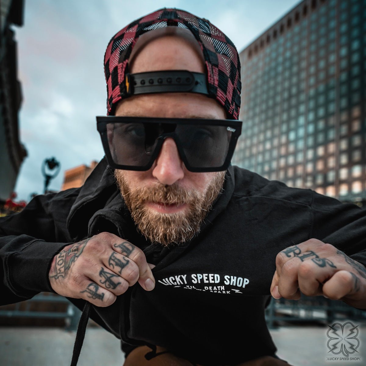 LSS Redline - Podium Snapback - Clothing - Lucky Speed Shop - Lucky Speed Shop