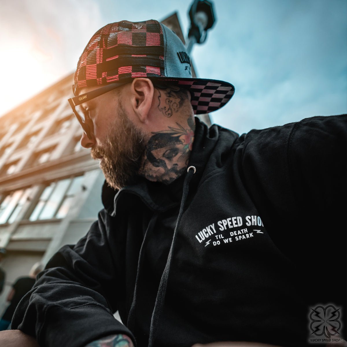 LSS Redline - Podium Snapback - Clothing - Lucky Speed Shop - Lucky Speed Shop