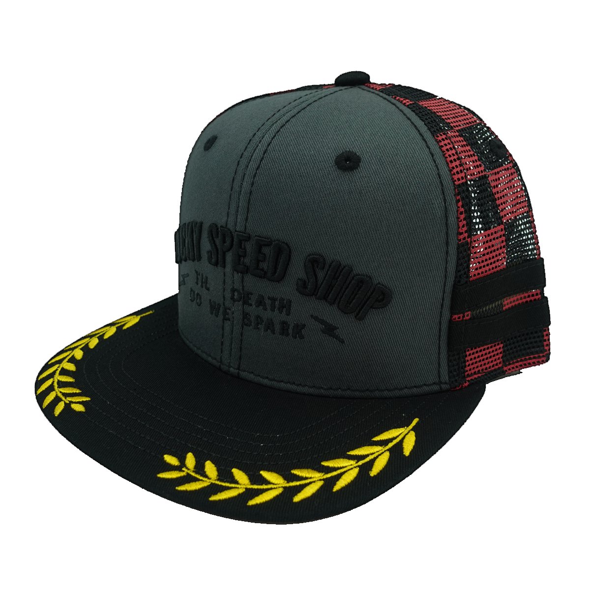 LSS Redline - Podium Snapback - Clothing - Lucky Speed Shop - Lucky Speed Shop