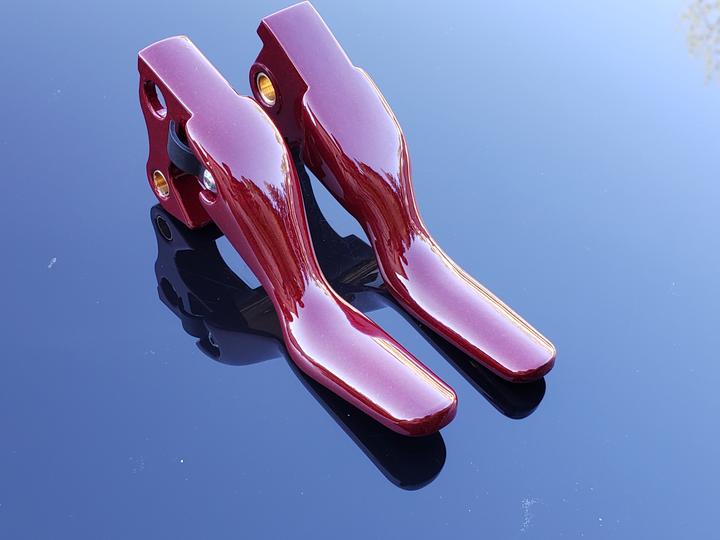 Lucky Speed 04-13 SPORTSTER Smooth Shorty Levers - Shorty Levers - Lucky Speed Shop - Lucky Speed Shop