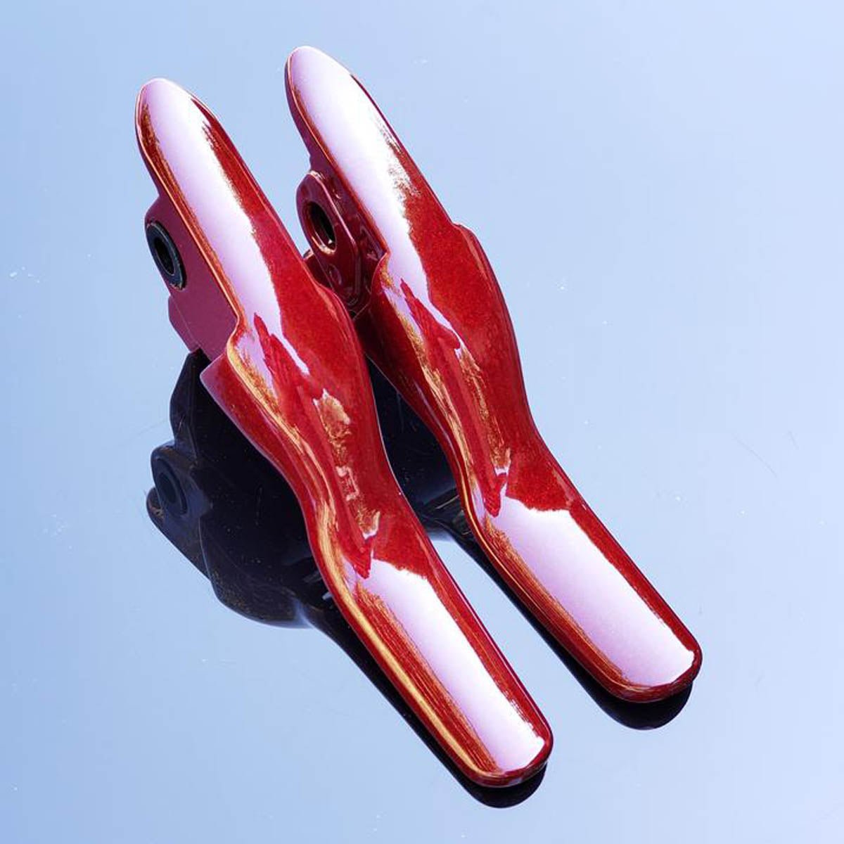 Lucky Speed 15-UP Softail Smooth Shorty Levers - Shorty Levers - Lucky Speed Shop - Lucky Speed Shop