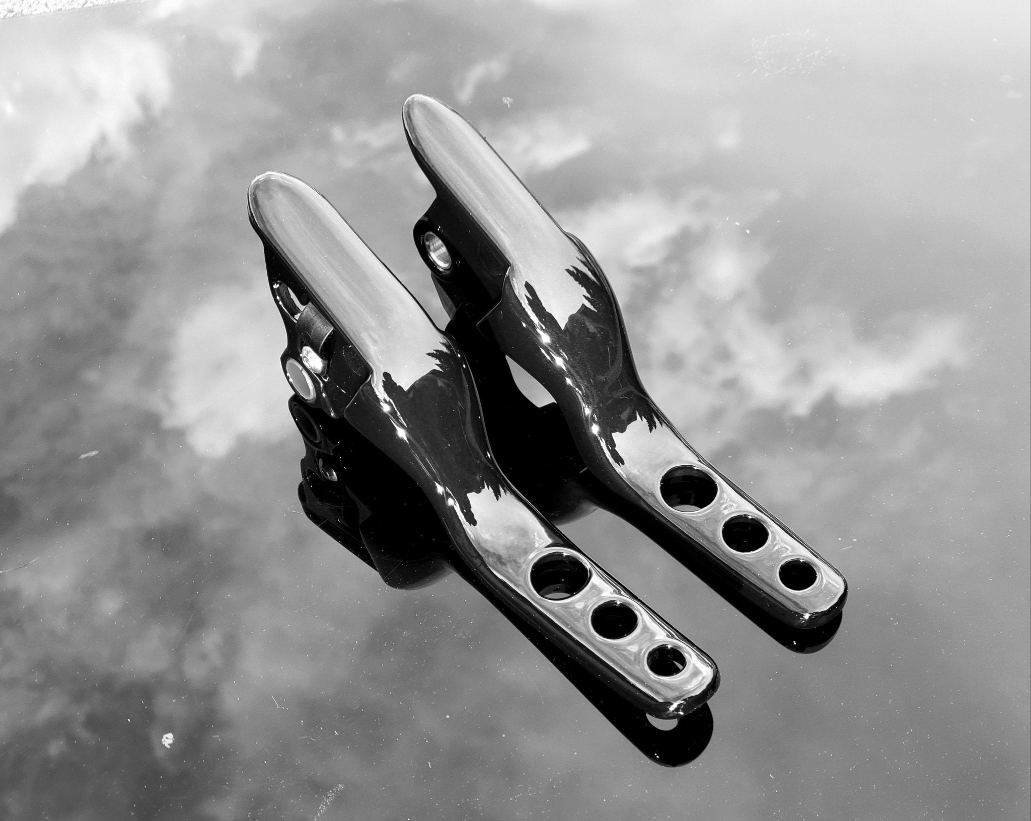 Lucky Speed 15up Softail 6blocc Shorty Levers - Shorty Levers - Lucky Speed Shop - Lucky Speed Shop