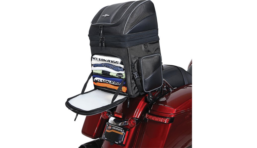 Nelson Rigg NR-230 Route 1 Destination/Getaway Backrest Bag - TRAVEL - Drag Specialties - Lucky Speed Shop