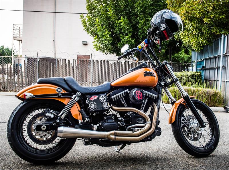 Road Rage Type III 2:1 Exhaust System Dyna - Drag Specialties - Lucky Speed Shop