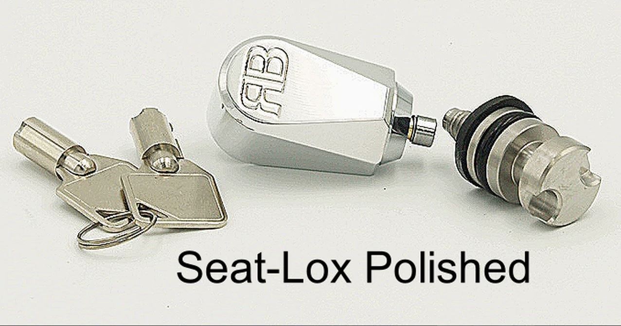Robert Becker Design Seat Lox (Chrome Key Barrel) - SEATS - Robert Becker Design - Lucky Speed Shop