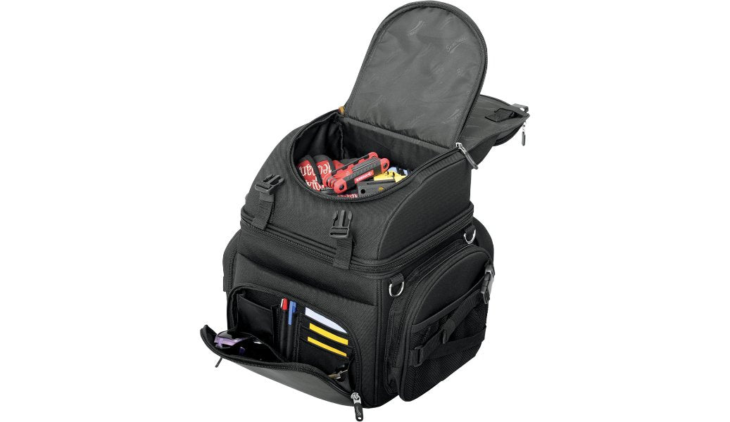 Saddlemen BR1800-3400 Backseat or Sissy Bar Bags - TRAVEL BAGS - Saddlemen - Lucky Speed Shop