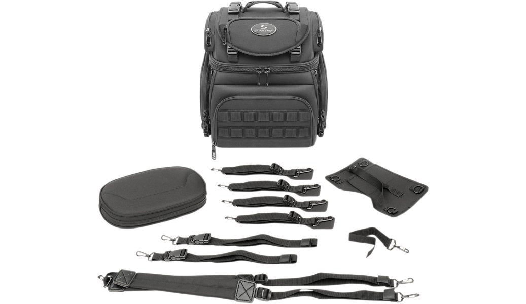 Saddlemen BR1800 Tactical Sissy Bar Bag - TRAVEL BAGS - Saddlemen - Lucky Speed Shop