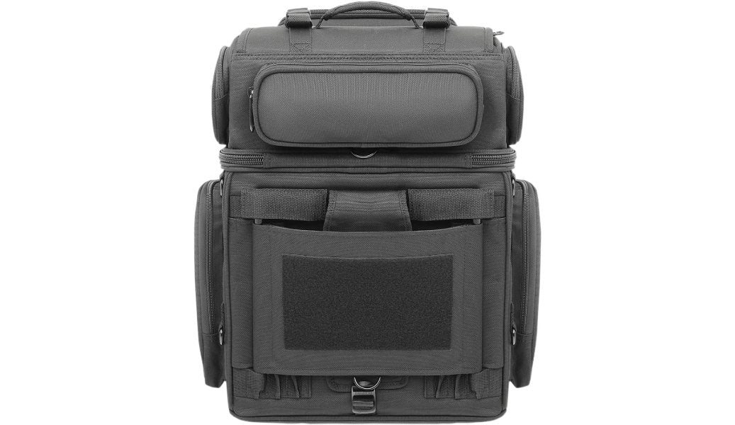 Saddlemen BR3400 Tactical Sissy Bar Bag - TRAVEL - Drag Specialties - Lucky Speed Shop