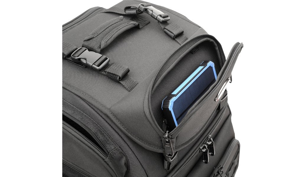 Saddlemen BR3400 Tactical Sissy Bar Bag - TRAVEL - Drag Specialties - Lucky Speed Shop