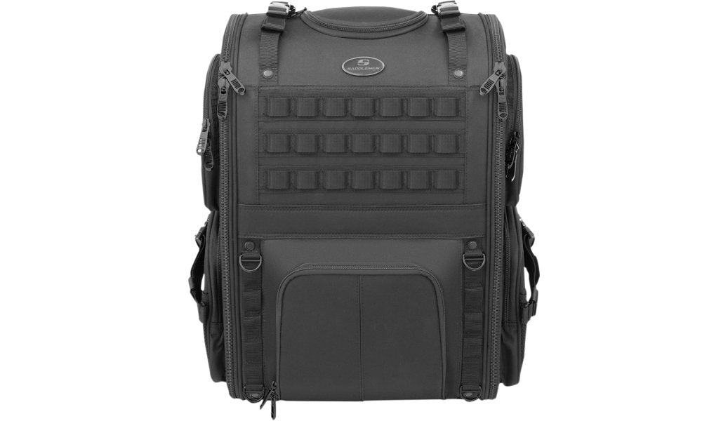 Saddlemen S3500 Tactical Sissy Bar Bag - TRAVEL - Drag Specialties - Lucky Speed Shop