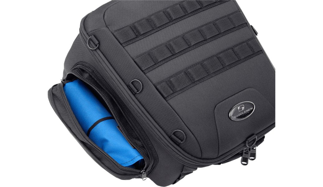 Saddlemen TS1450R/1620R Tactical Tunnel Bag - TRAVEL - Drag Specialties - Lucky Speed Shop