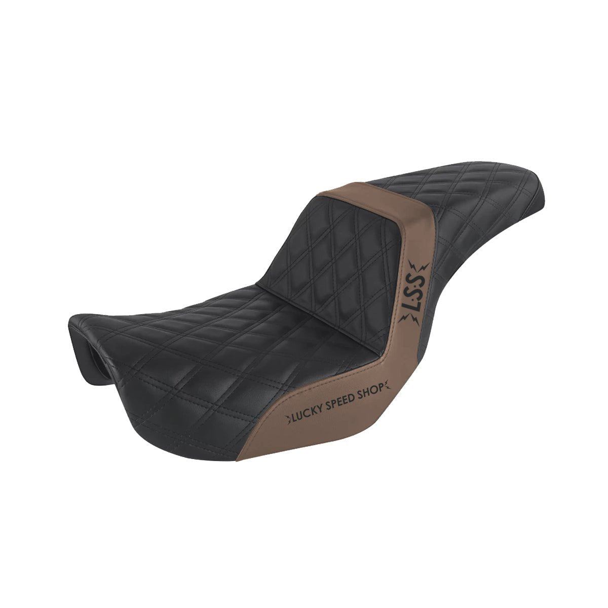 Saddlemen x LSS Custom Seat - SEAT - Lucky Speed Shop - Lucky Speed Shop