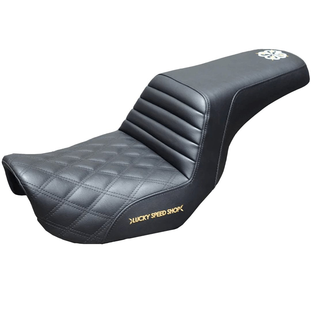 Saddlemen x LSS Custom Seat - SEAT - Lucky Speed Shop - Lucky Speed Shop