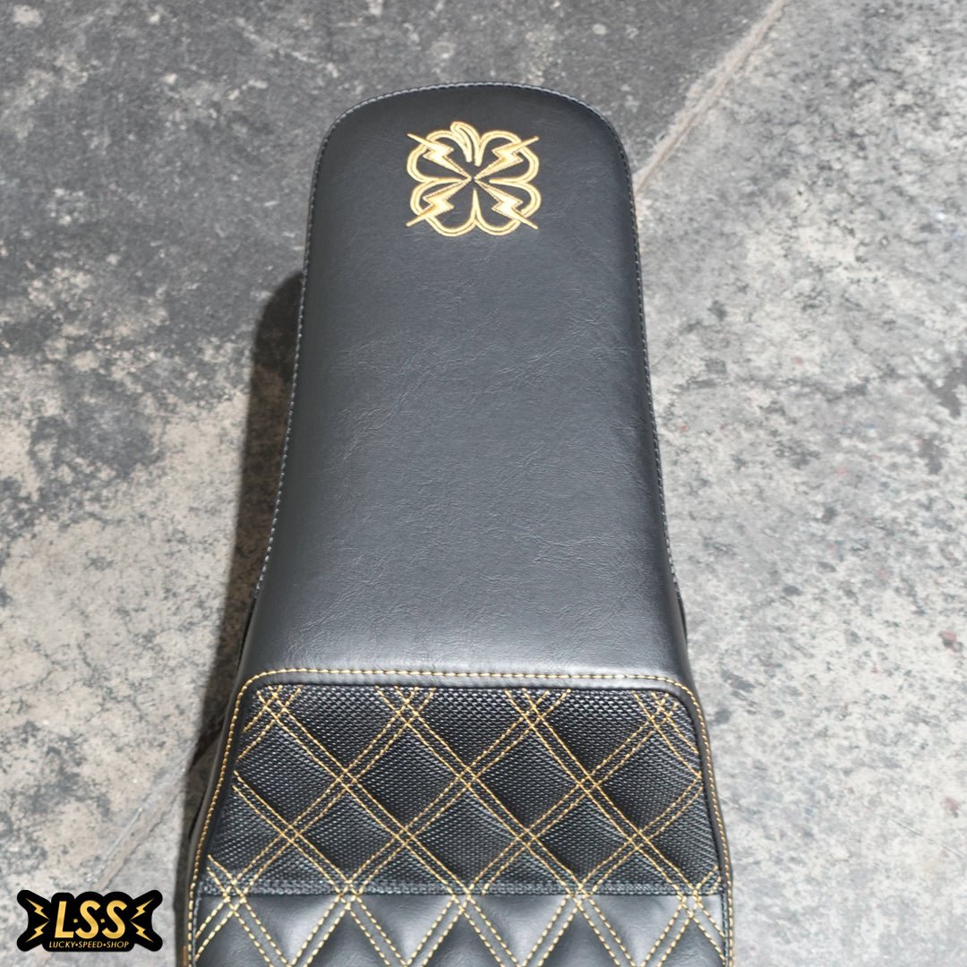 Saddlemen x LSS Custom Seat - SEAT - Lucky Speed Shop - Lucky Speed Shop