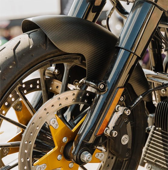 Slyfox True Carbon Fiber Front Fender - Carbon fiber - Slyfox - Lucky Speed Shop