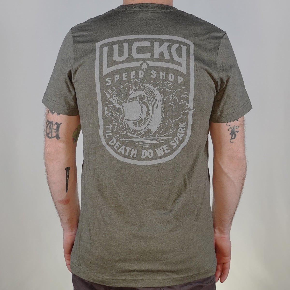 Smoke Out Tee - Mens Casual - Lucky Speed Shop - Lucky Speed Shop
